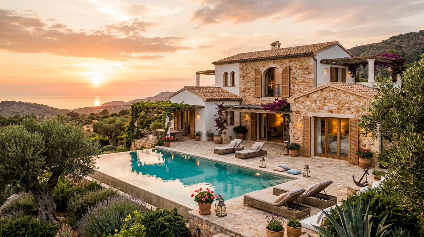 Luxe vakantiehuis met terras en zwembad