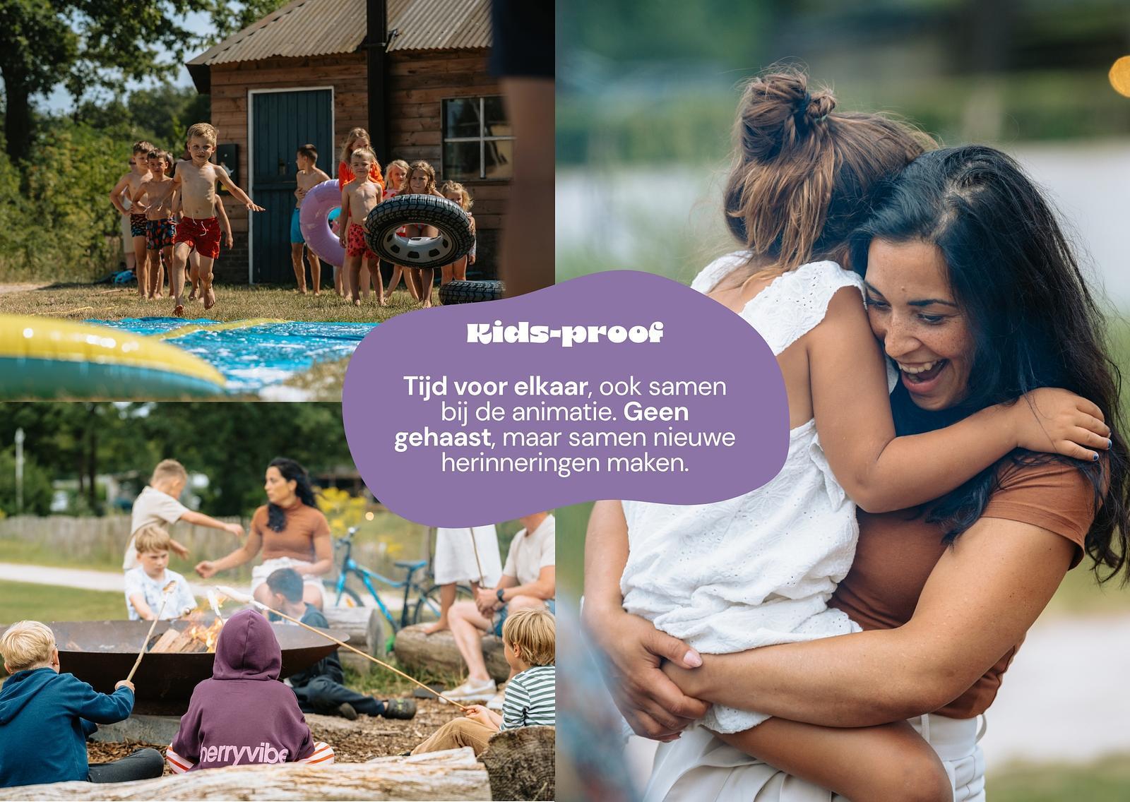 Aangepaste kinderbungalow 'Boerderij' met warme bubbeltub in Zuna, Nederland voor 8 personen foto 22