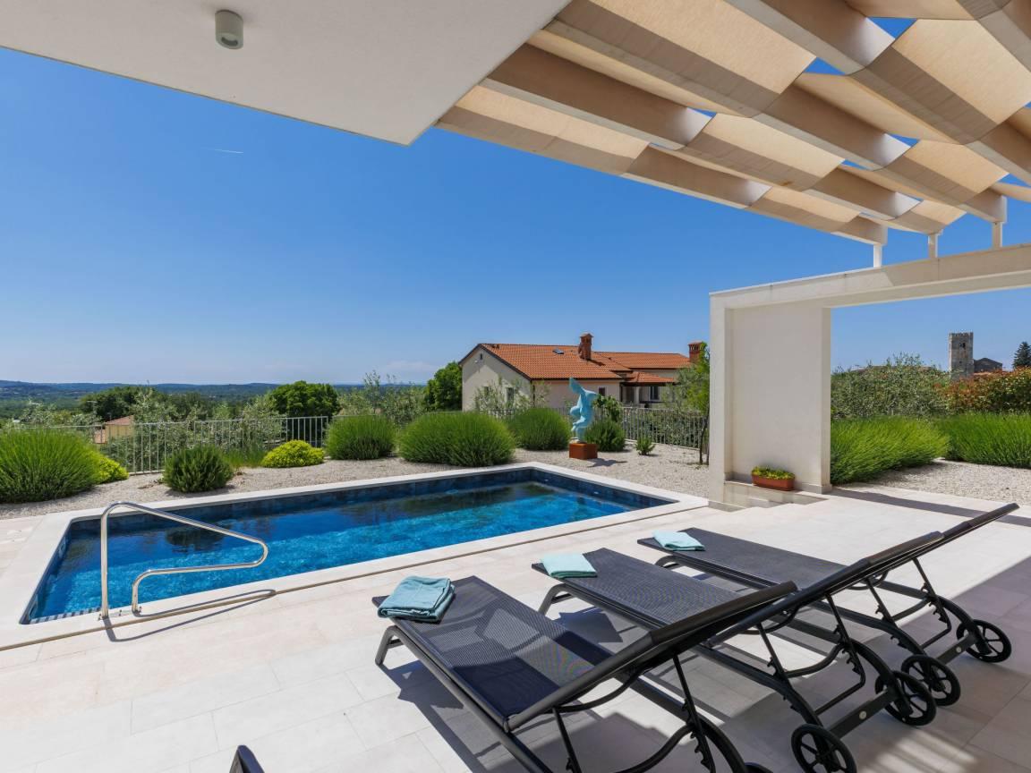 Vakantievilla met privézwembad en zeezicht in Poreč/Sv. Lovreč, Kroatië voor 8 personen foto 21