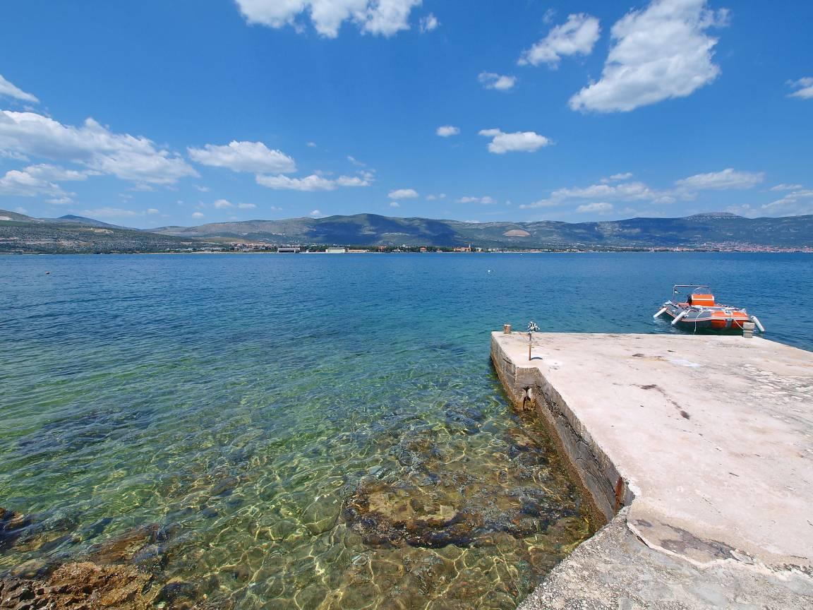 Vakantieappartement met zeezicht en zwembad in Trogir/Arbanija, Kroatië voor 4 personen foto 21