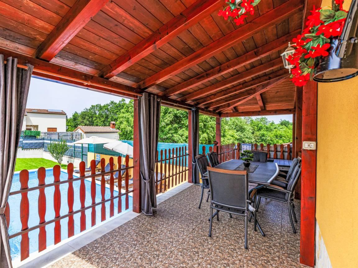 Vakantiehuis met privézwembad en zwembad in Motovun, Kroatië voor 5 personen foto 21