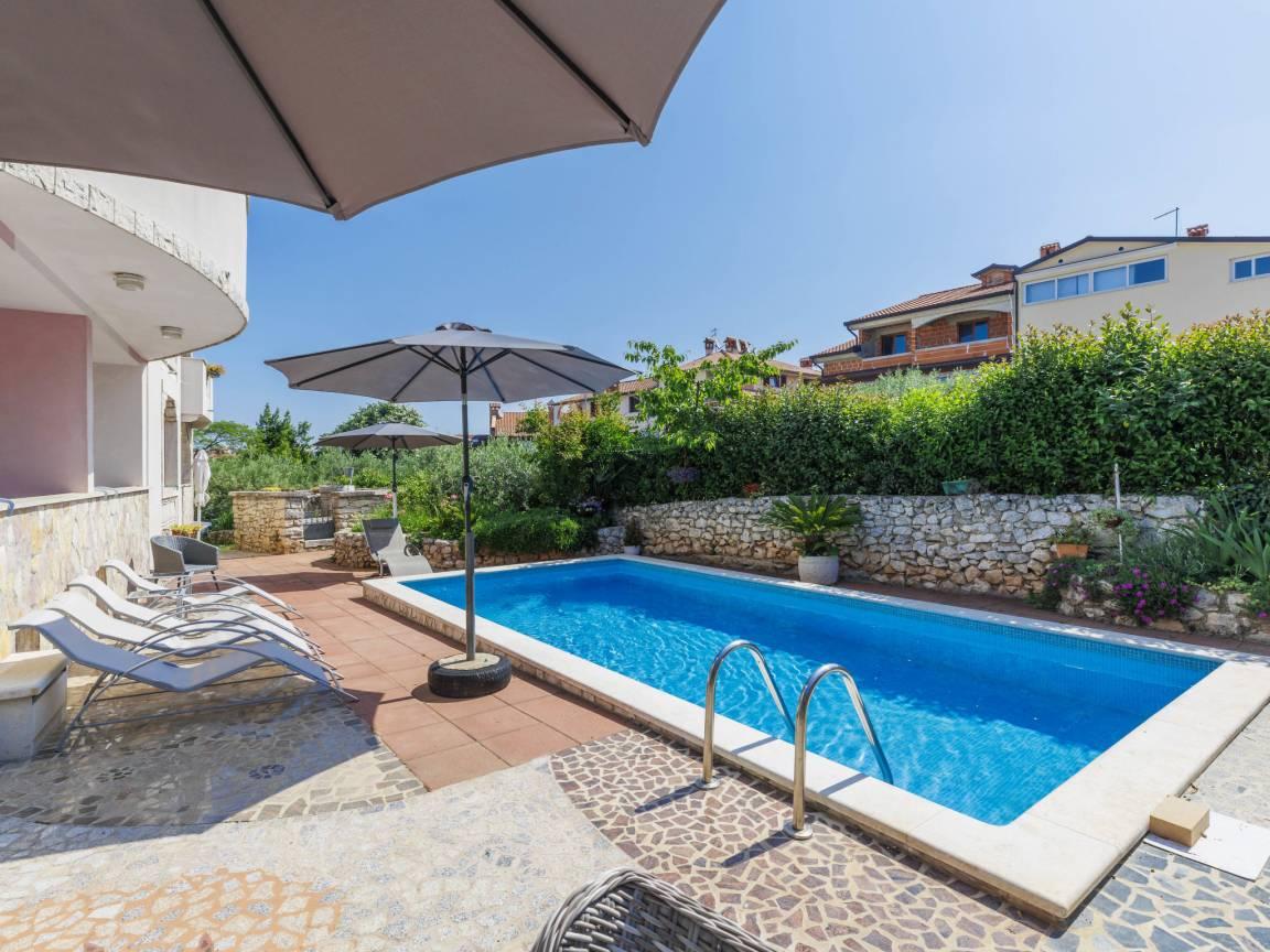 Romantika met 1 slaapkamer en zwembad in Rovinj, Kroatië voor 3 personen foto 20