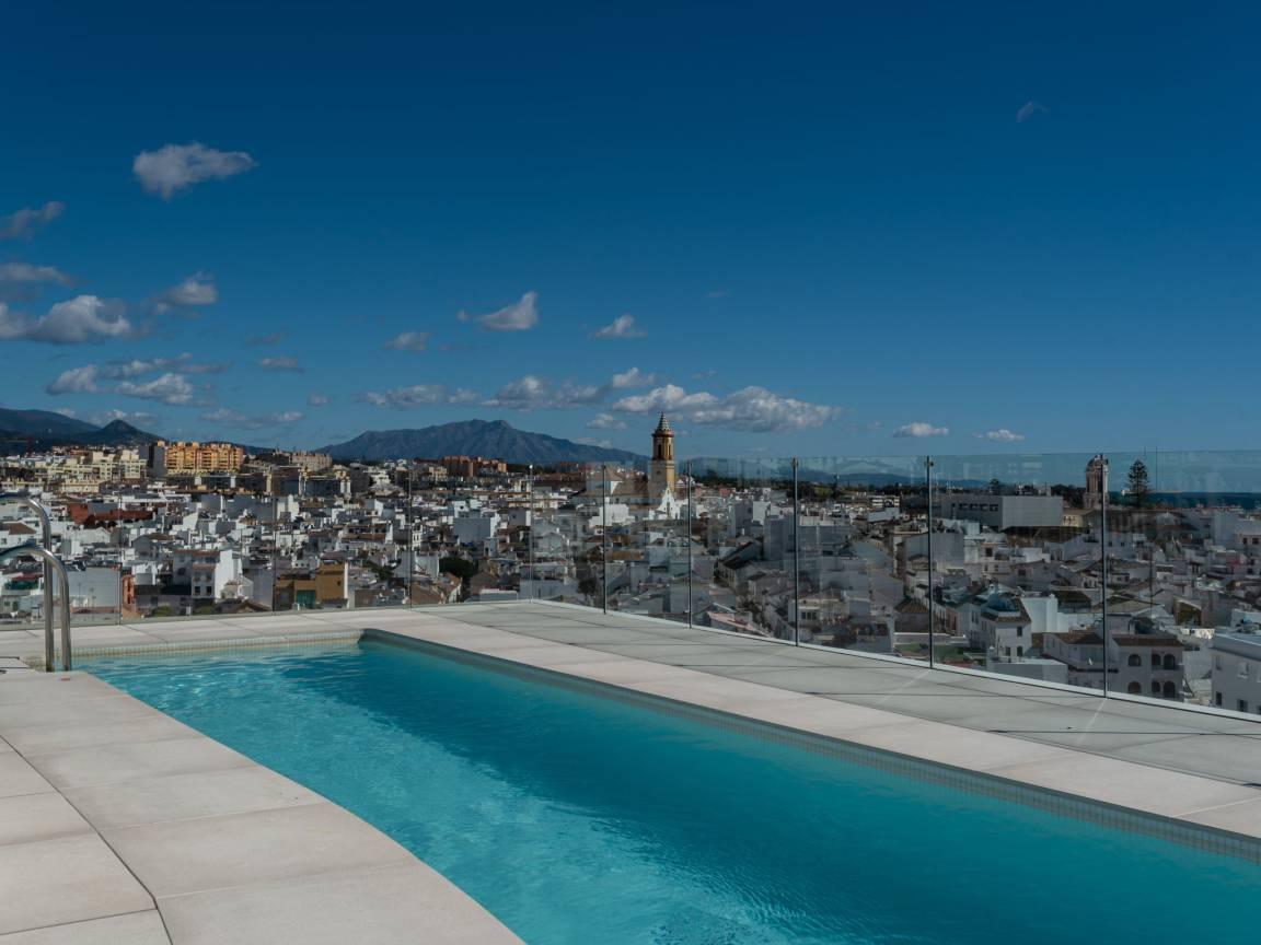 Vakantieappartement met sauna en zwembad in Estepona, Spanje voor 6 personen foto 19