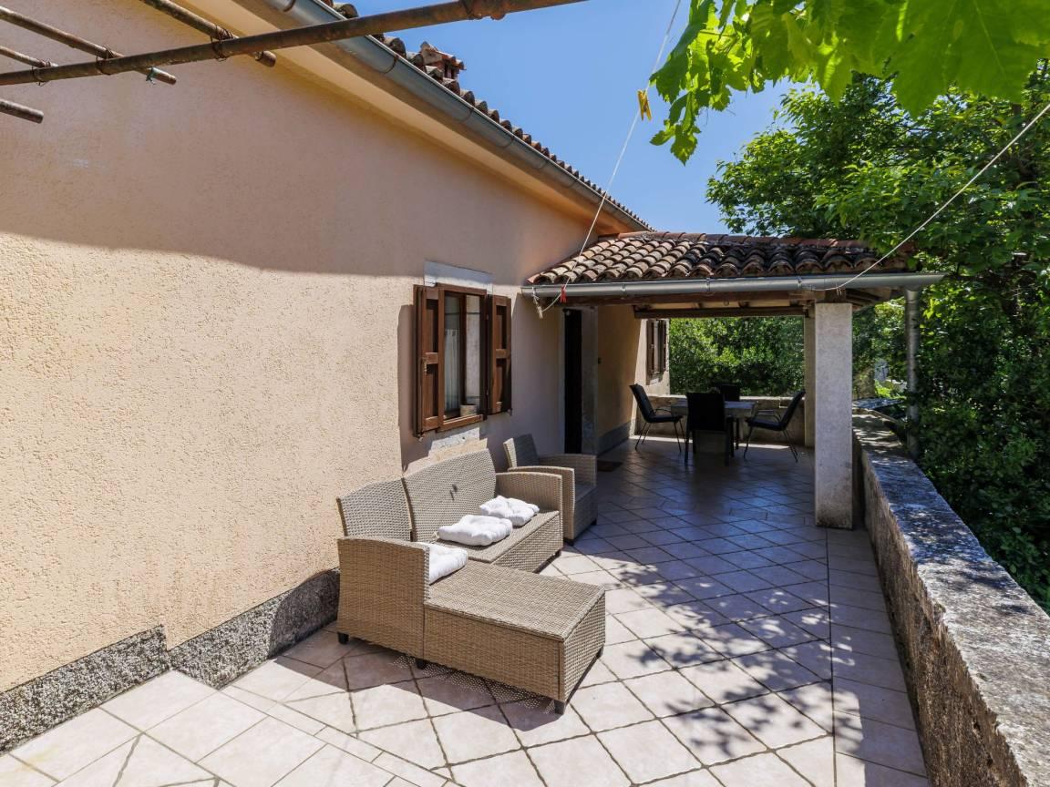 Vakantiehuis met privézwembad en zwembad in Labin, Kroatië voor 8 personen foto 24