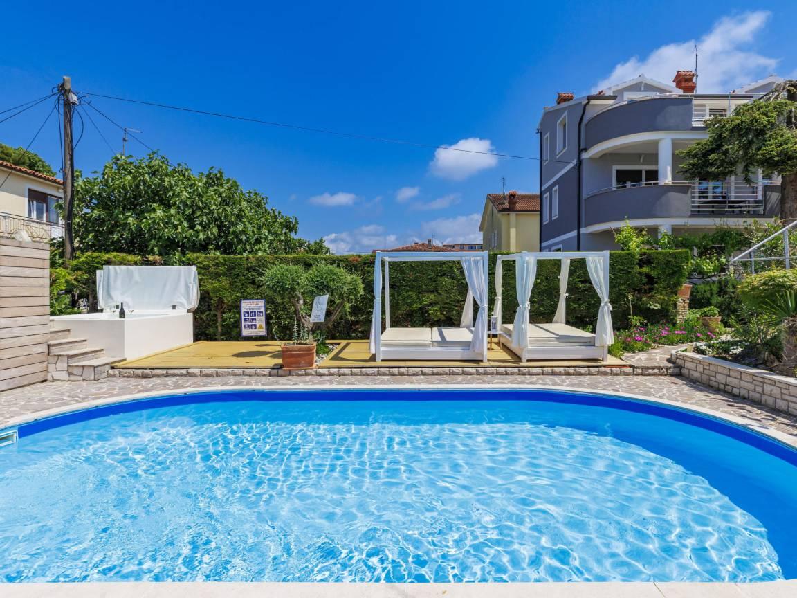 Vakantieappartement met jacuzzi en hottub in Umag, Kroatië voor 4 personen foto 20