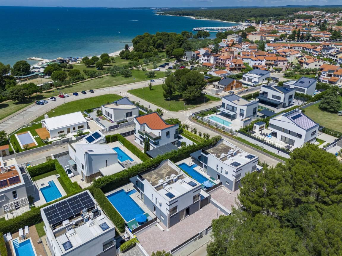Vakantievilla met privézwembad en zeezicht in Fažana, Kroatië voor 10 personen foto 25