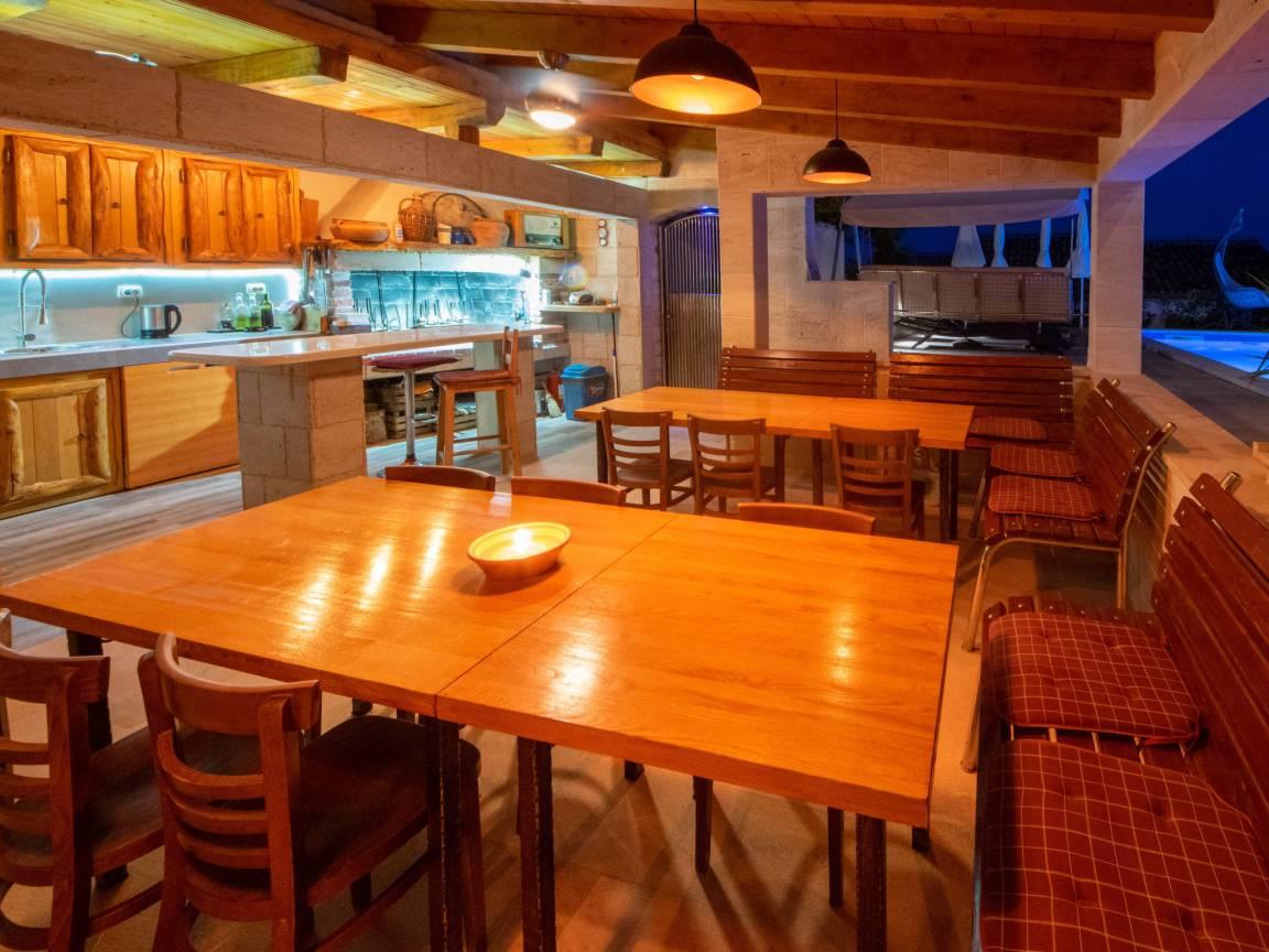Villa Andjelka met 1 slaapkamer en sauna in Trogir/Okrug Gornji, Kroatië voor 3 personen foto 21