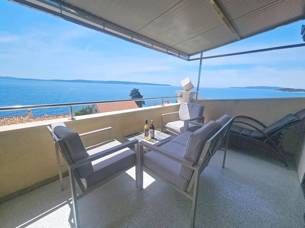 Villa Andjelka met 2 slaapkamers, 2 badkamers en sauna in Trogir/Okrug Gornji, Kroatië voor 4 personen foto 21
