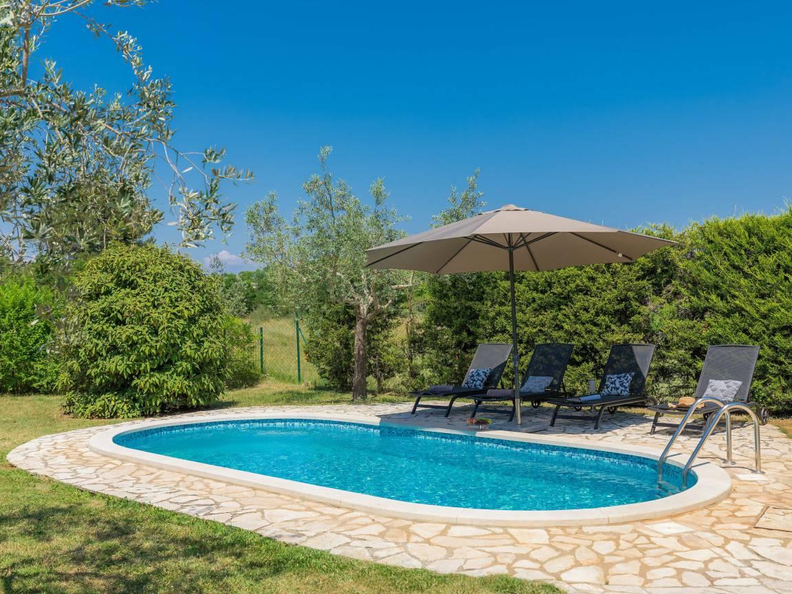 Vakantiehuis met privézwembad en jacuzzi in Pula/Marčana, Kroatië voor 10 personen foto 23