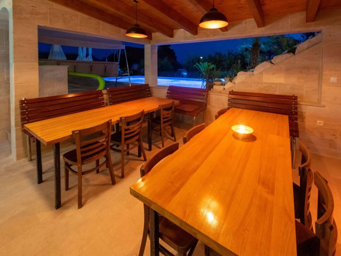 Villa Andjelka met 1 slaapkamer en sauna in Trogir/Okrug Gornji, Kroatië voor 3 personen foto 22