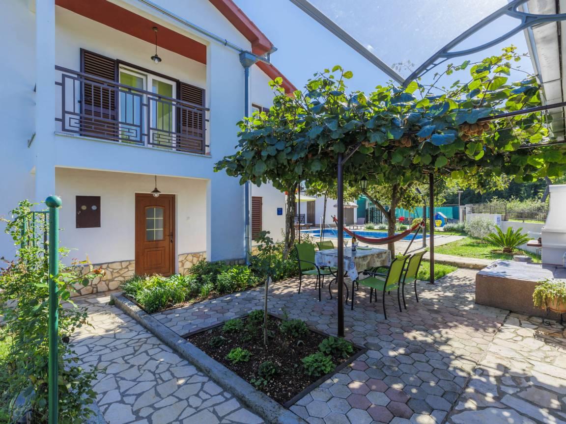 Vakantiehuis met privézwembad en zwembad in Labin, Kroatië voor 7 personen foto 25