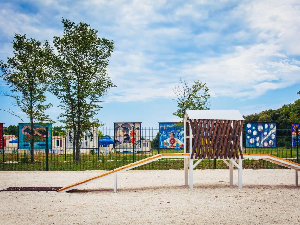 Mobilhome Deluxe in Rovinj/Bale, Kroatië voor 6 personen foto 21