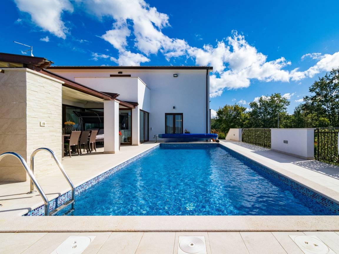 Villa Mala Halu in Gračišće, Kroatië voor 8 personen foto 24