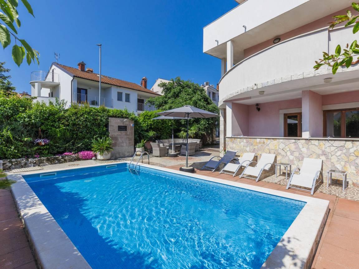 Romantika met 1 slaapkamer en zwembad in Rovinj, Kroatië voor 3 personen foto 25