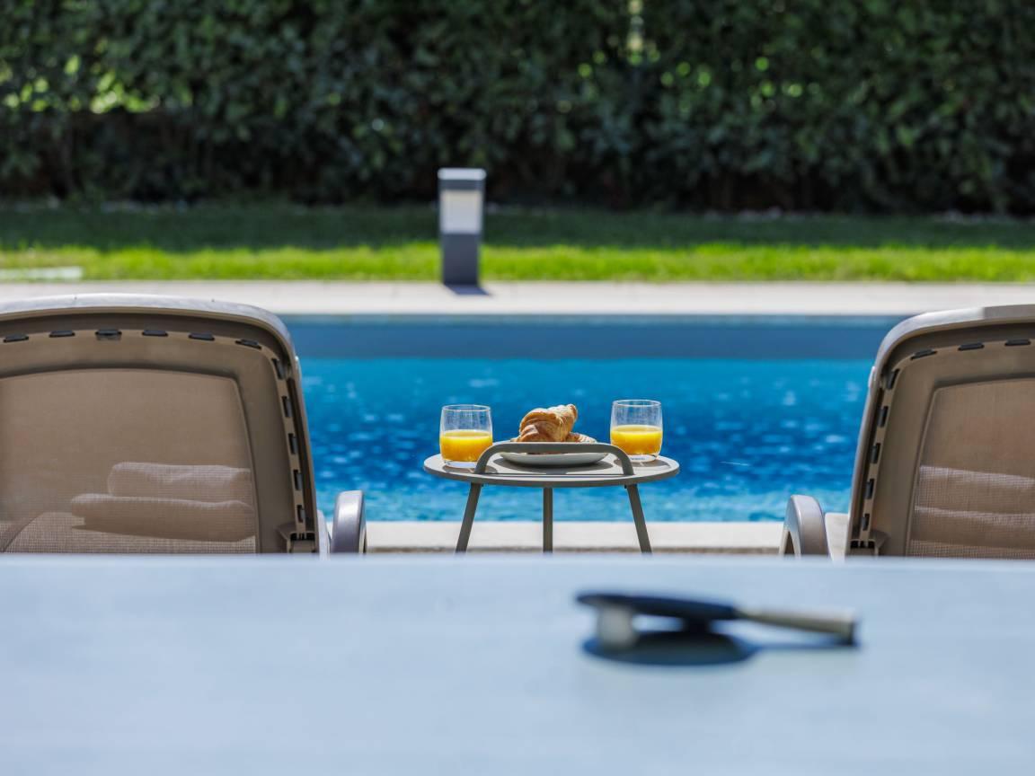 Vakantievilla met privézwembad en jacuzzi in Novigrad (Istra), Kroatië voor 8 personen foto 25