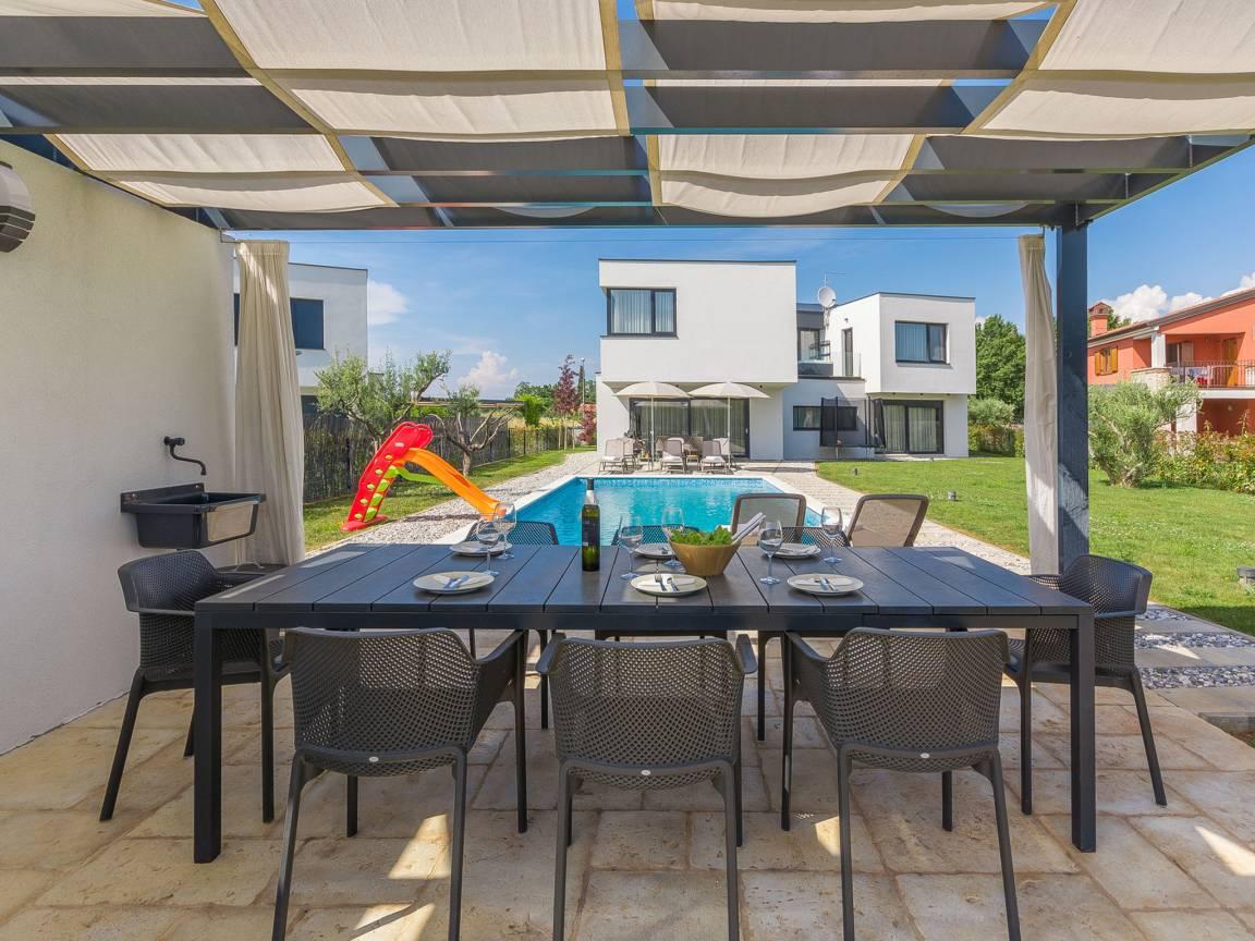 Vakantievilla met privézwembad en jacuzzi in Novigrad (Istra), Kroatië voor 8 personen foto 20