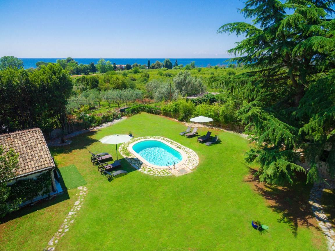 Vakantievilla met privézwembad en zeezicht in Umag, Kroatië voor 8 personen foto 19