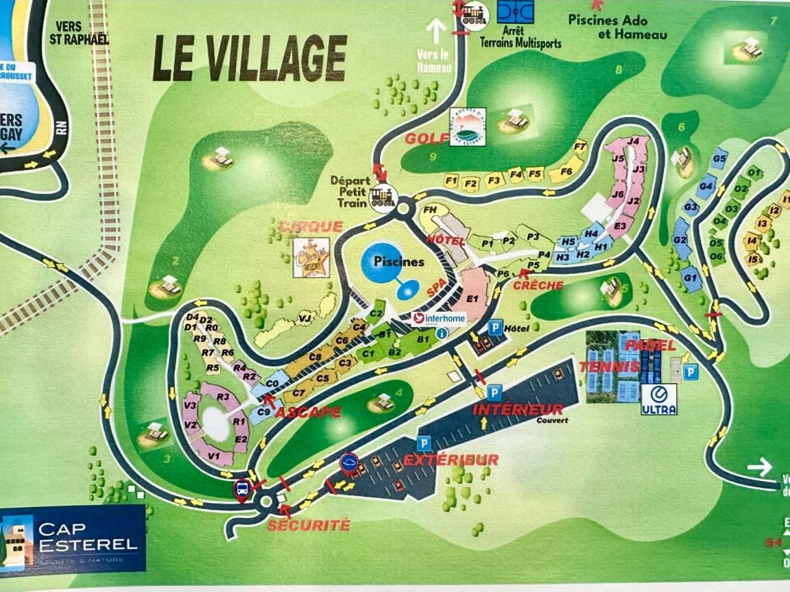 L'Esquinade met 1 slaapkamer en zwembad in Agay Village Cap Esterel, Frankrijk voor 4 personen foto 20