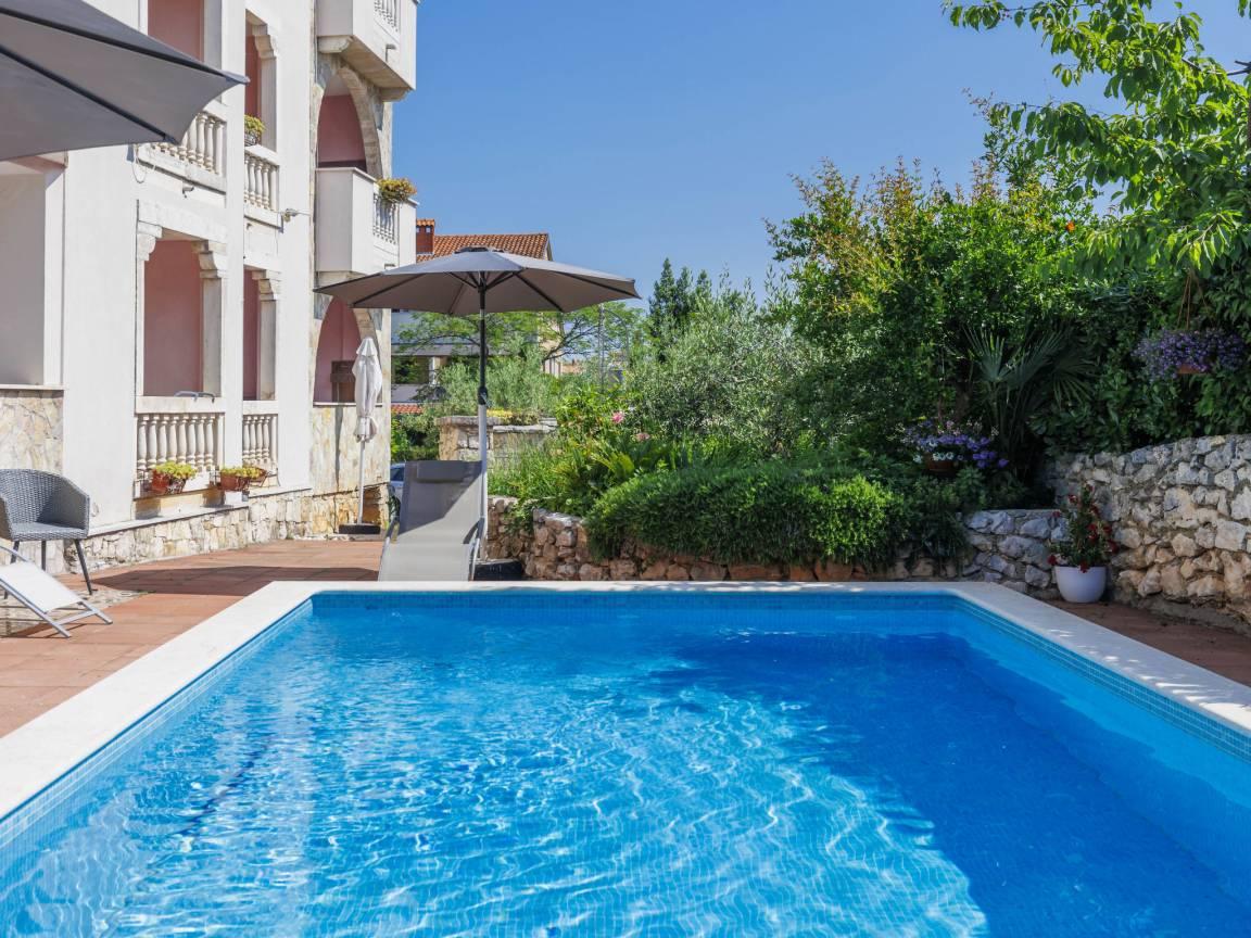Romantika met 1 slaapkamer en zwembad in Rovinj, Kroatië voor 3 personen foto 19