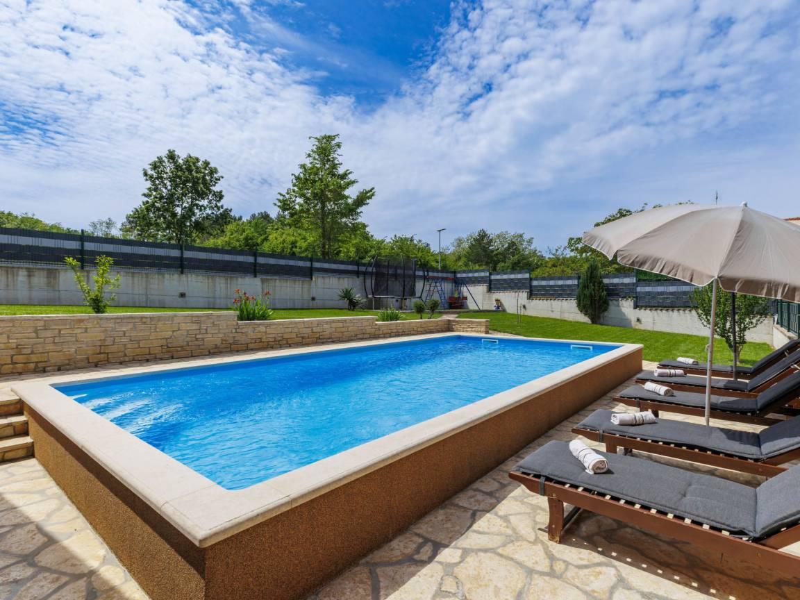 Vakantiehuis met privézwembad en zwembad in Motovun, Kroatië voor 5 personen foto 20