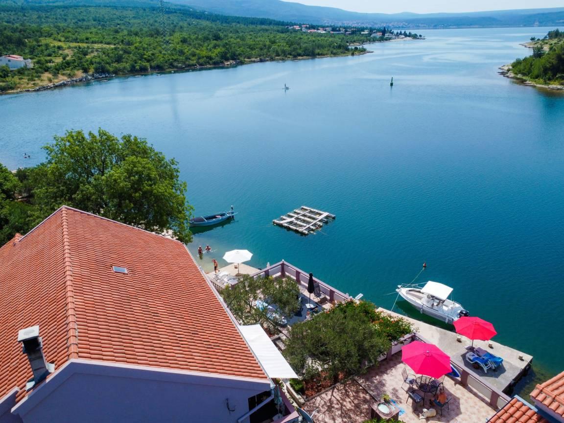 Vakantieappartement met zeezicht en ligging bij zee in Novigrad (Zadar), Kroatië voor 4 personen foto 24