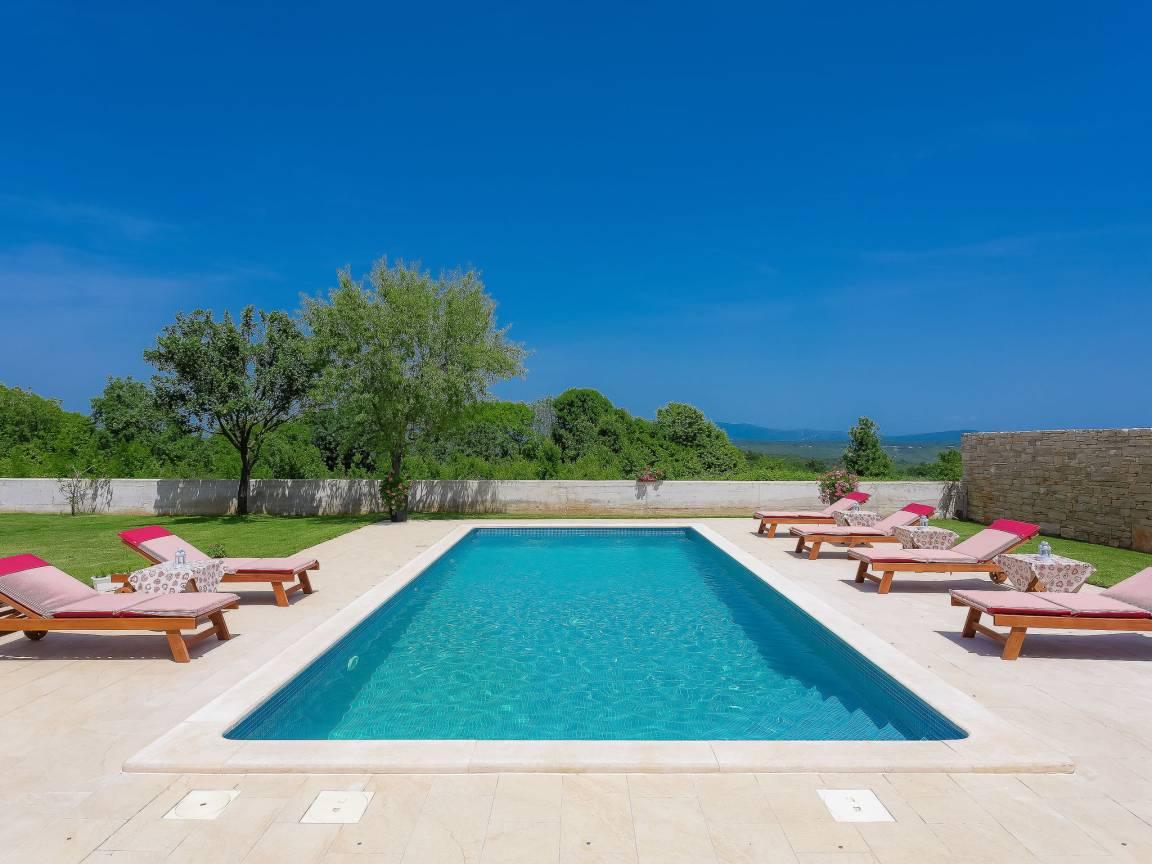 Vakantiehuis met privézwembad en sauna in Barban, Kroatië voor 10 personen foto 25