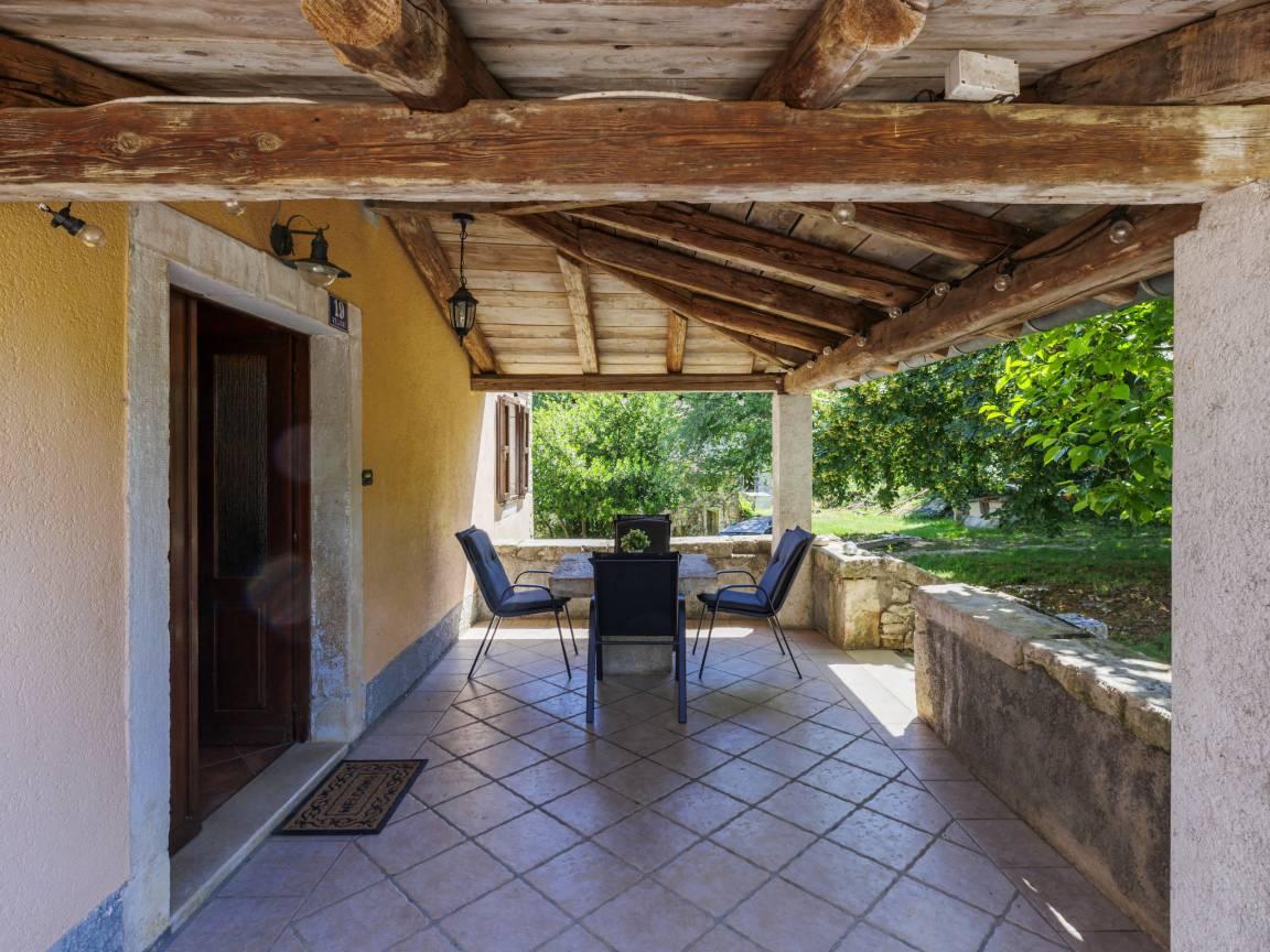 Vakantiehuis met privézwembad en zwembad in Labin, Kroatië voor 8 personen foto 22
