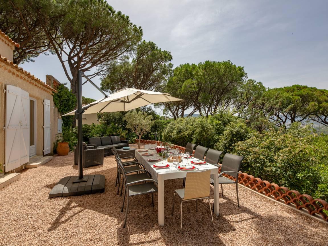 Vakantiehuis met privézwembad en zwembad in Sainte Maxime, Frankrijk voor 8 personen foto 22
