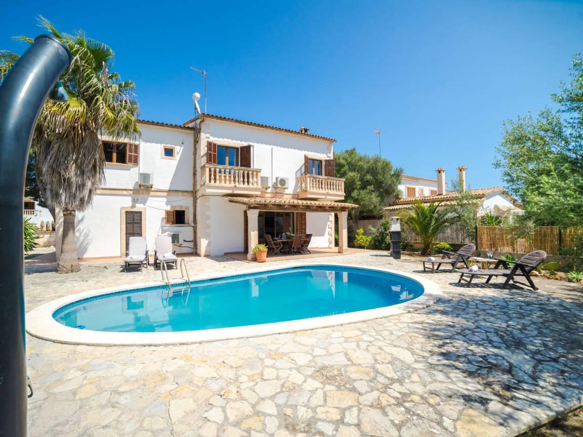 Vakantiehuis met privézwembad en zwembad in Porto Cristo, Spanje voor 8 personen foto 22