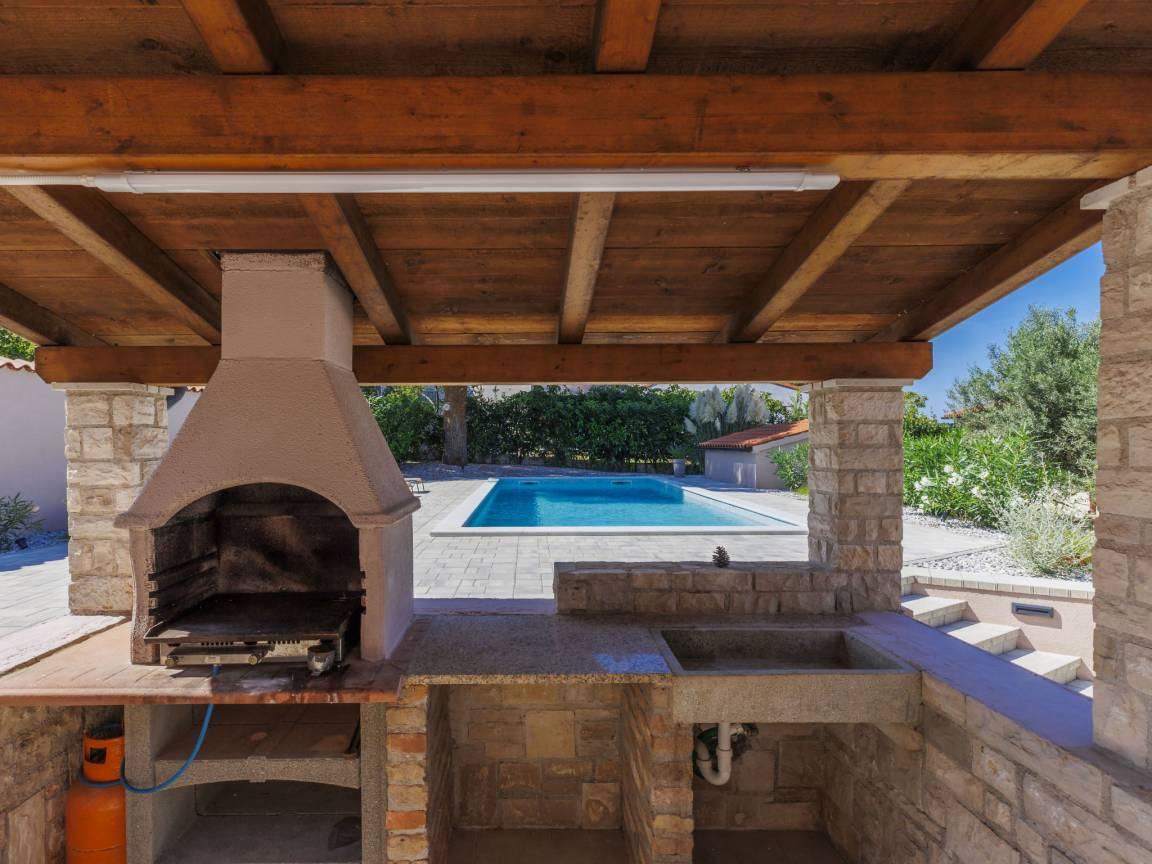 Vakantieappartement met privézwembad en zwembad in Štinjan, Kroatië voor 6 personen foto 22