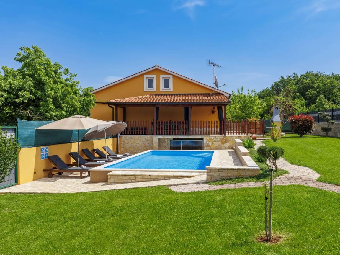 Vakantiehuis met privézwembad en zwembad in Motovun, Kroatië voor 5 personen foto 19