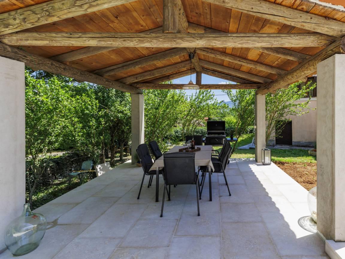 Vakantiehuis met privézwembad en zwembad in Labin, Kroatië voor 8 personen foto 25
