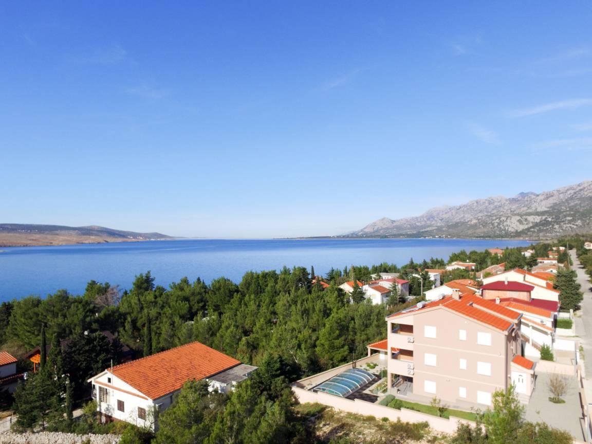 Vakantieappartement met zeezicht en zwembad in Starigrad-Paklenica, Kroatië voor 4 personen foto 19