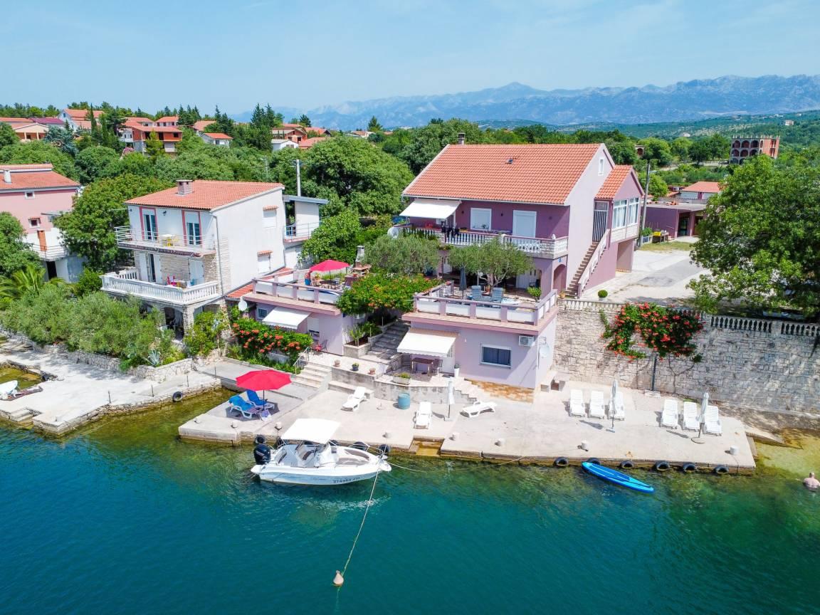Vakantieappartement met zeezicht en ligging bij zee in Novigrad (Zadar), Kroatië voor 6 personen foto 25
