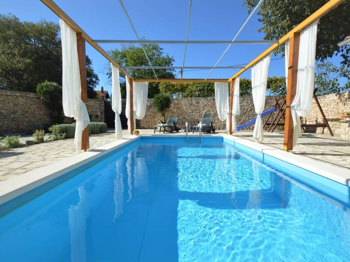 Vakantiehuis met privézwembad en sauna in Oklaj, Kroatië voor 8 personen foto 21