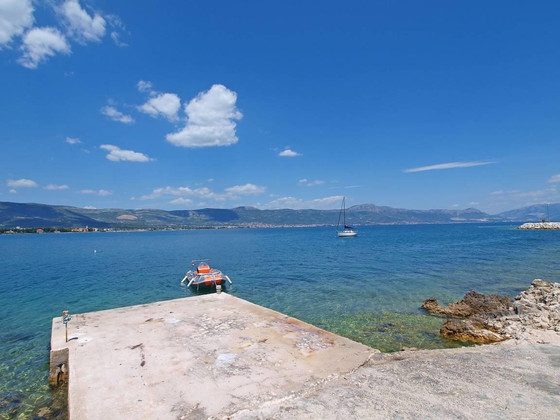 Vakantieappartement met zeezicht en zwembad in Trogir/Arbanija, Kroatië voor 4 personen foto 23