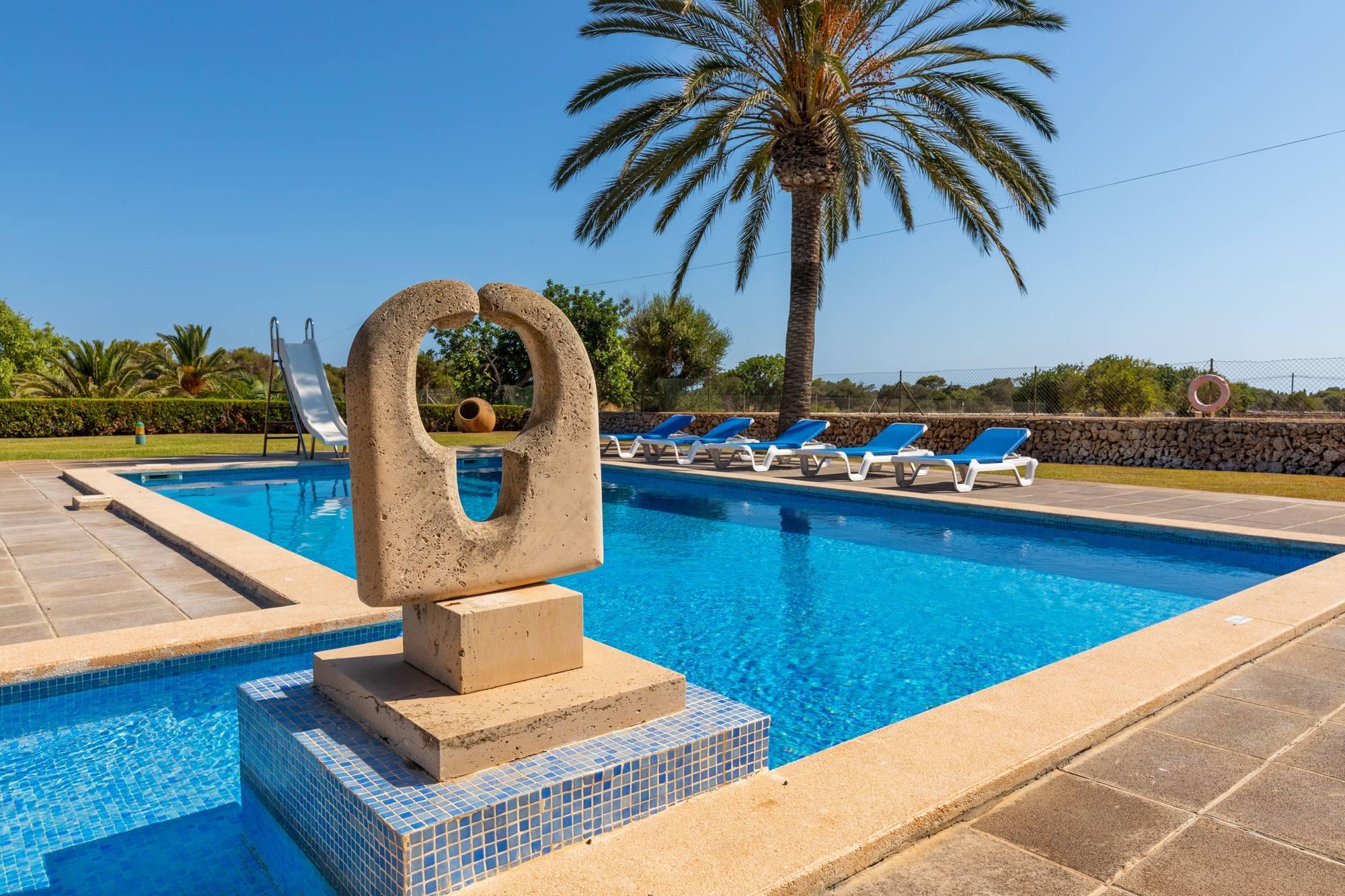 Villa Mitjana - Grote. villa op Mallorca met privé tennisba in Cala D Or, Spanje voor 10 personen foto 11