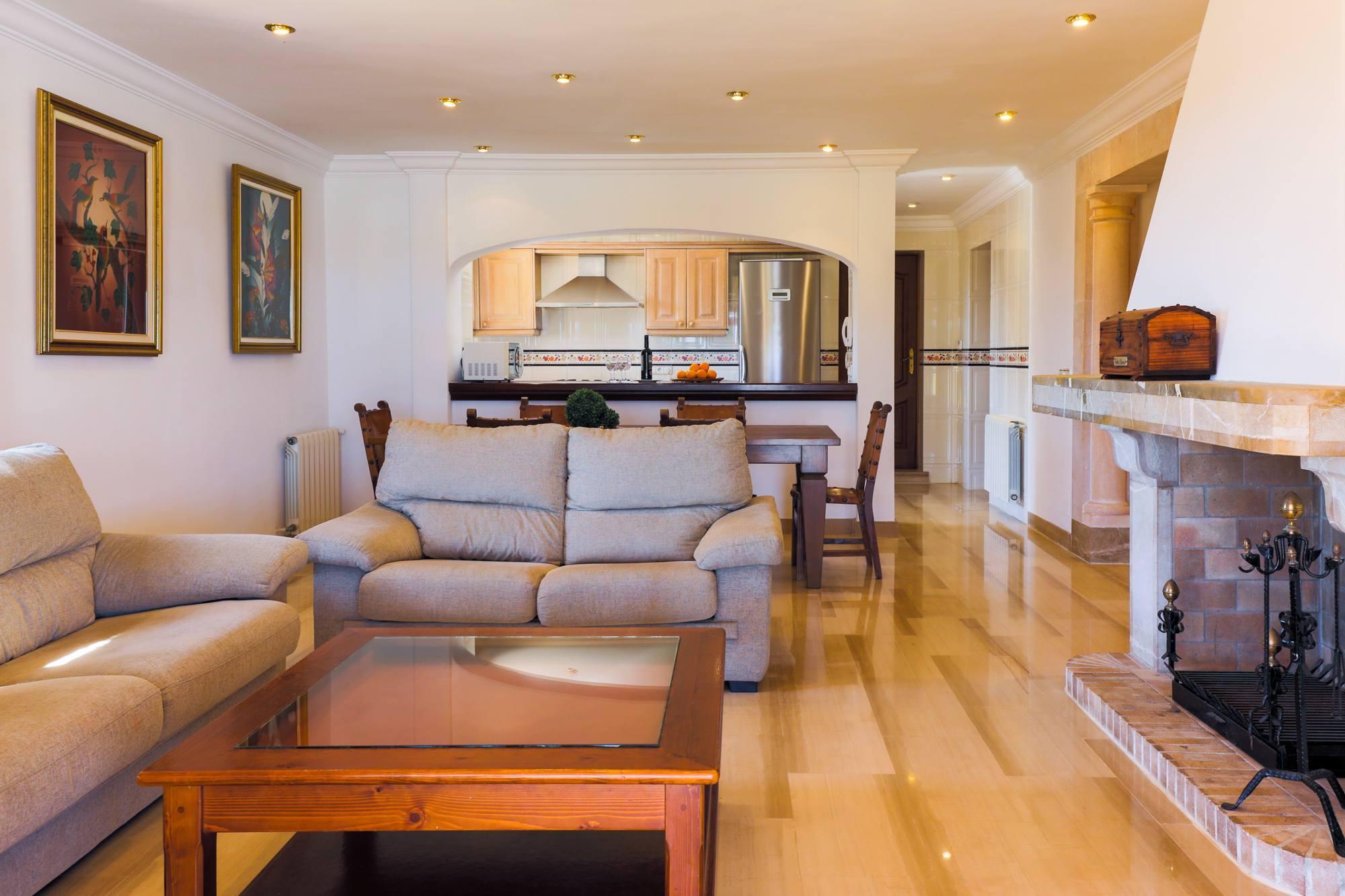 Villa Mitjana - Grote. villa op Mallorca met privé tennisba in Cala D Or, Spanje voor 10 personen foto 19