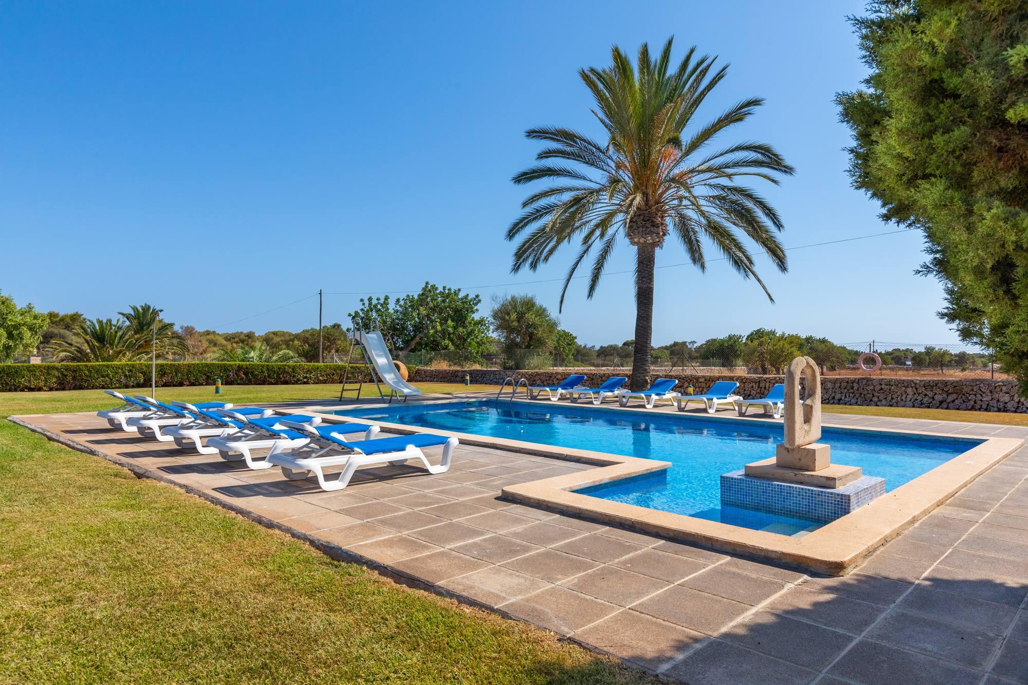 Villa Mitjana - Grote. villa op Mallorca met privé tennisba in Cala D Or, Spanje voor 10 personen foto 12