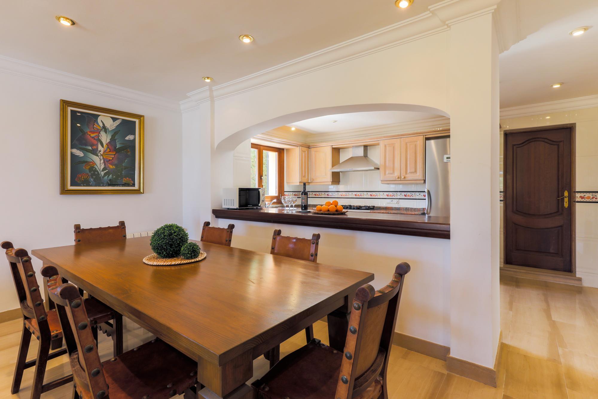 Villa Mitjana - Grote. villa op Mallorca met privé tennisba in Cala D Or, Spanje voor 10 personen foto 32