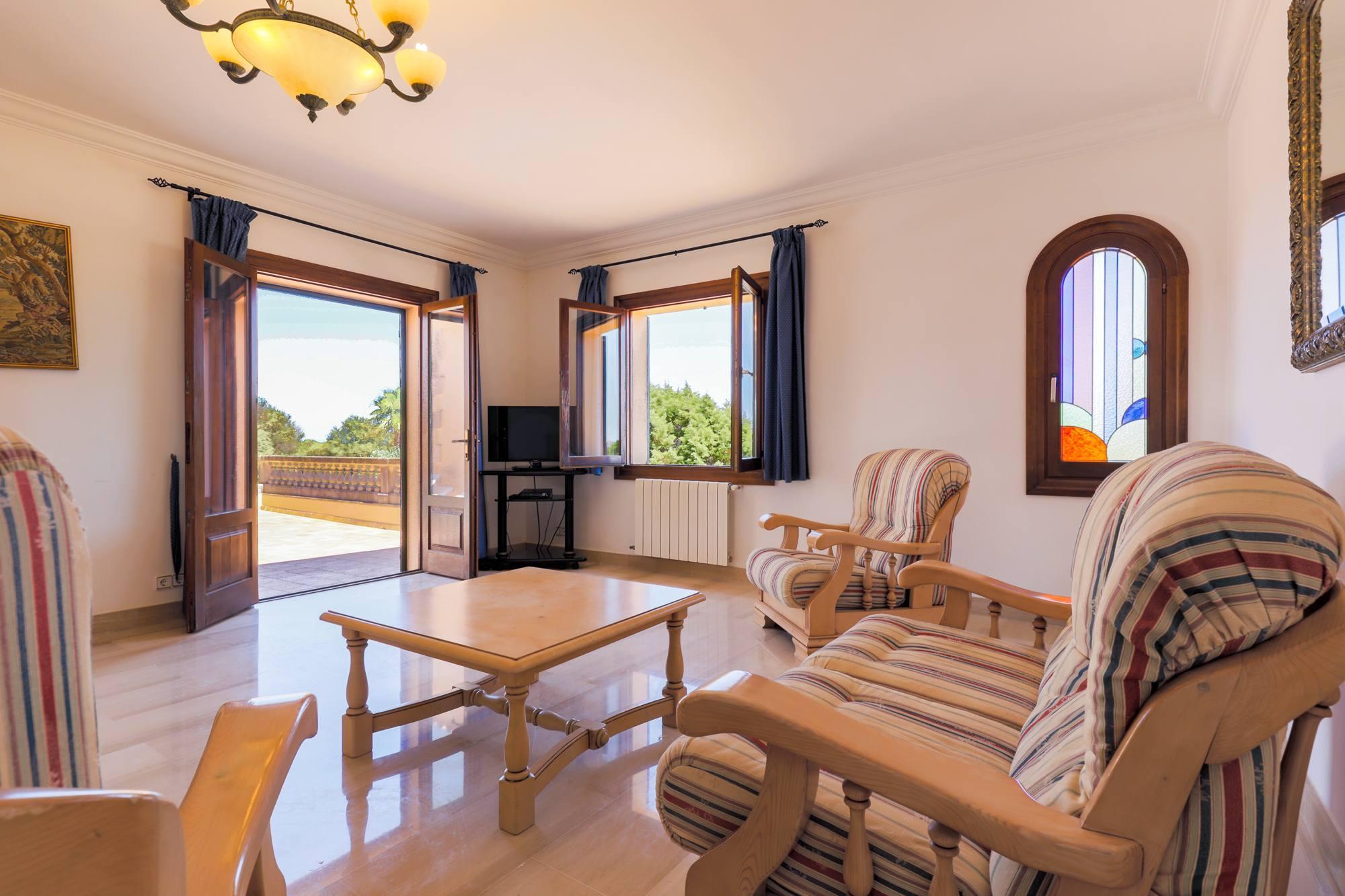 Villa Mitjana - Grote. villa op Mallorca met privé tennisba in Cala D Or, Spanje voor 10 personen foto 23
