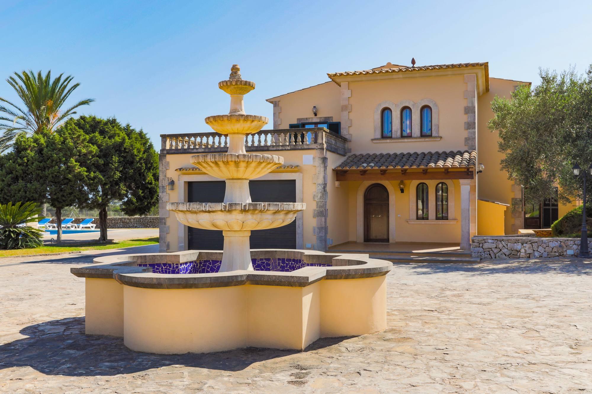 Villa Mitjana - Grote. villa op Mallorca met privé tennisba in Cala D Or, Spanje voor 10 personen foto 40