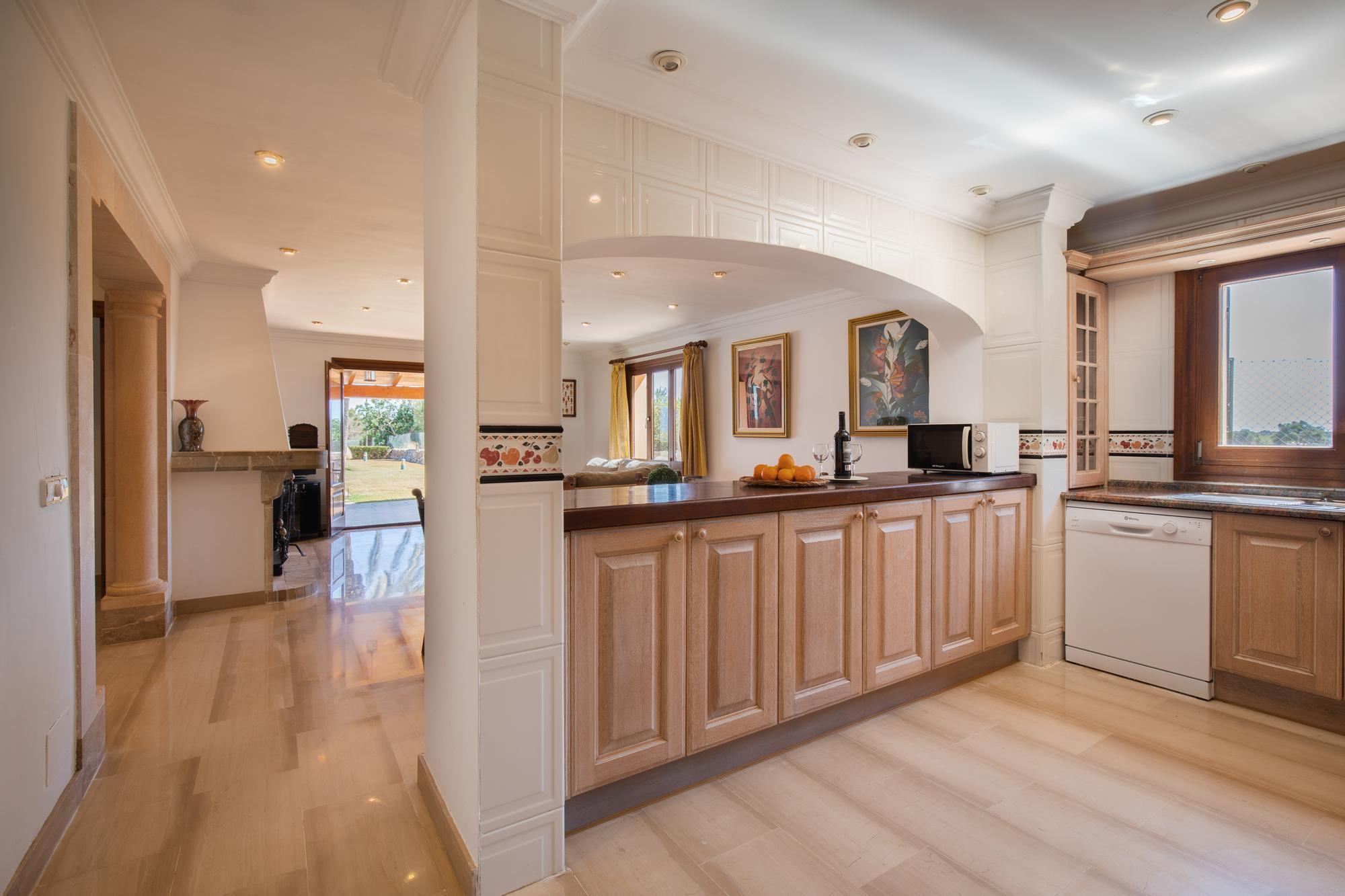 Villa Mitjana - Grote. villa op Mallorca met privé tennisba in Cala D Or, Spanje voor 10 personen foto 28