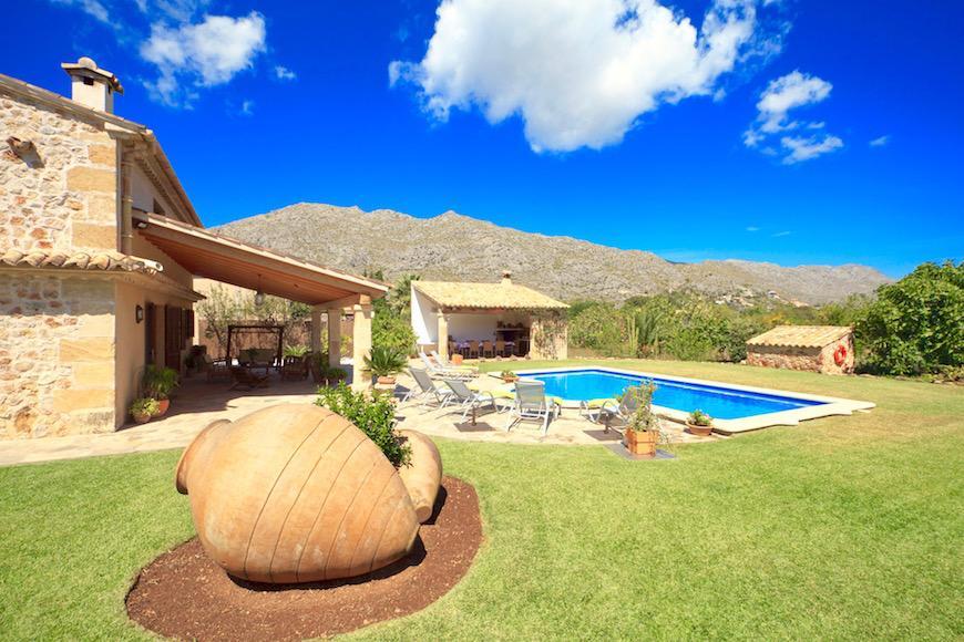 Cal Beato - Luxe vakantiewoning bij Pollença op Mallorca, met privé in Pollenca, Spanje voor 8 personen foto 12