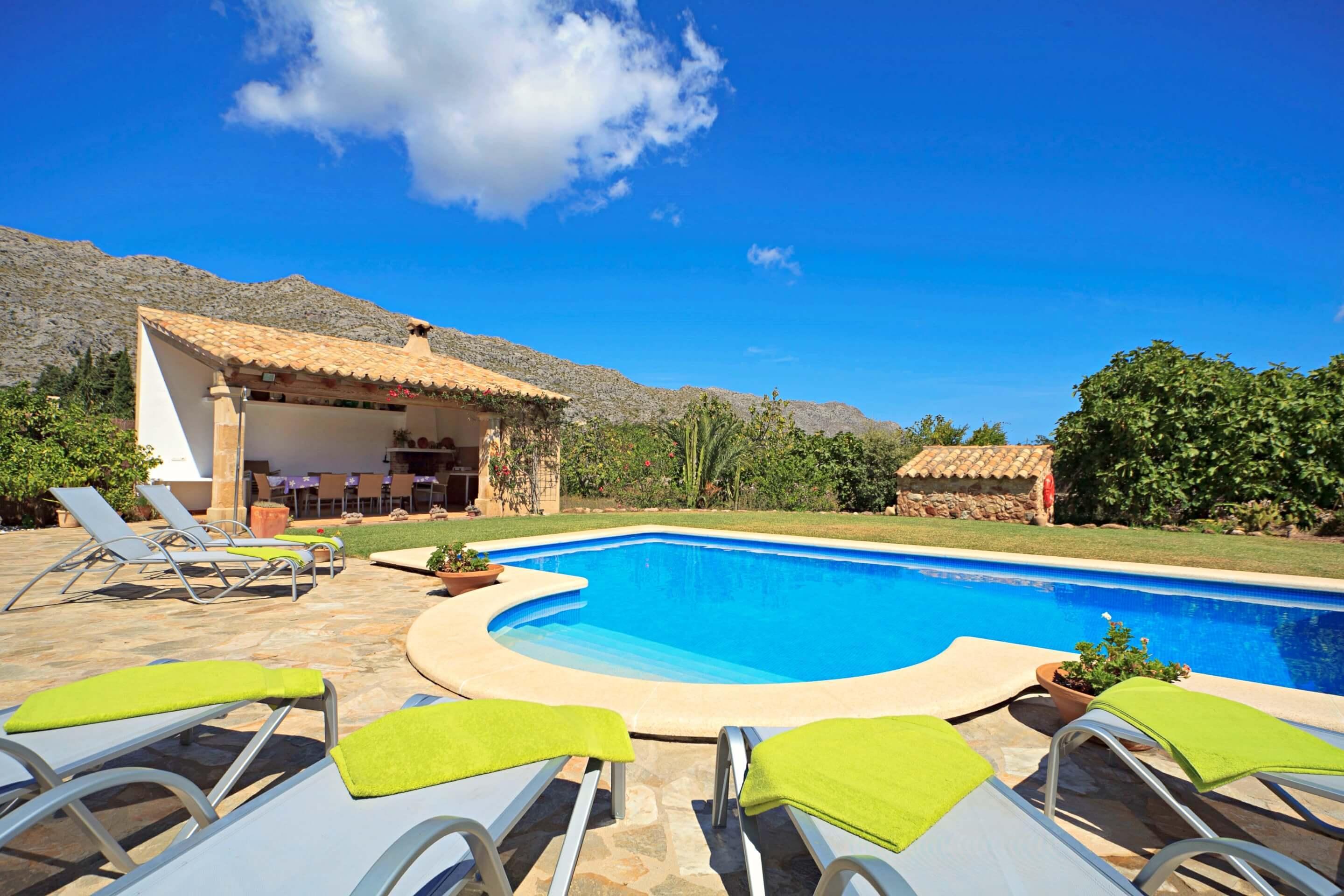 Cal Beato - Luxe vakantiewoning bij Pollença op Mallorca, met privé in Pollenca, Spanje voor 8 personen foto 3