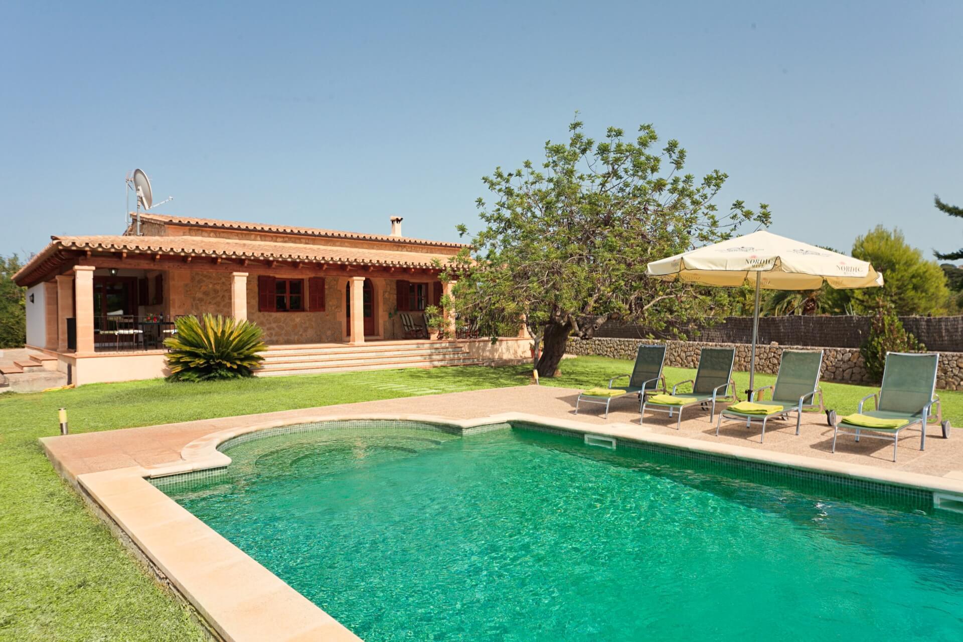 Martinet - Prachtige, rustig gelegen villa nabij Po in Pollenca, Spanje voor 4 personen foto 7