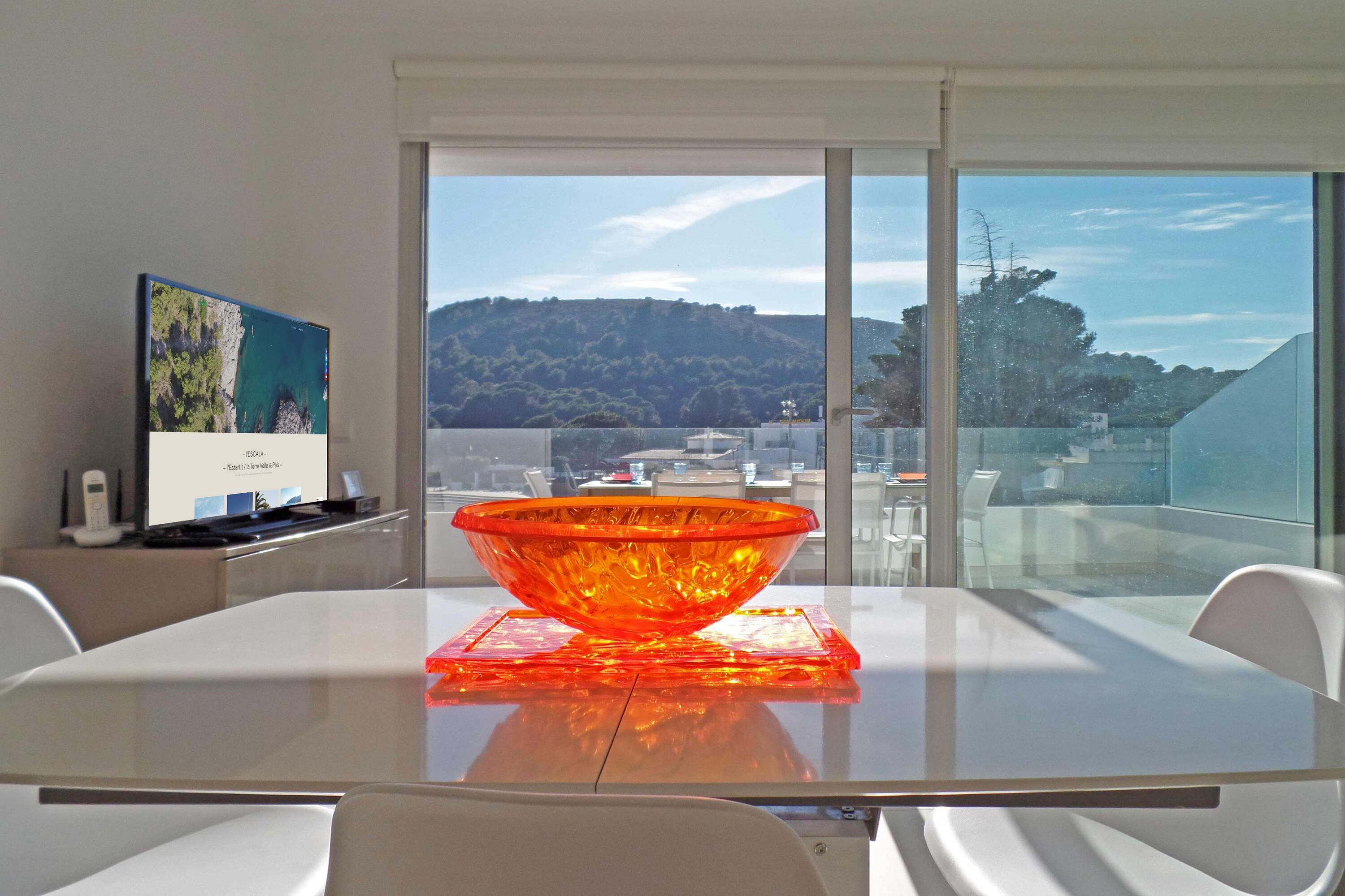Luxe appartement direct aan het strand van Cala Montgó bij L'Escala in Spanje voor 6 personen foto 9