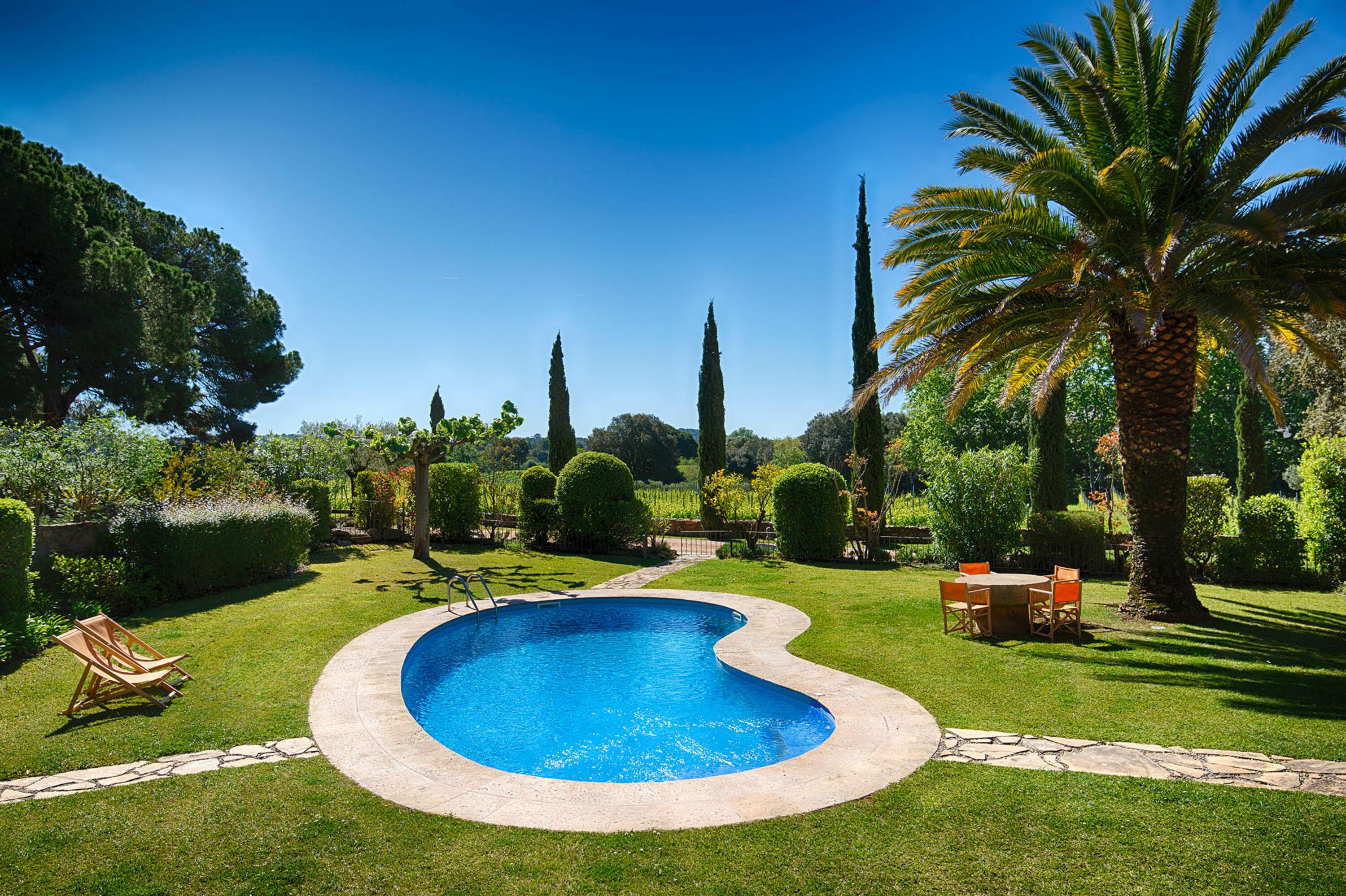 Mas Pagès Gran - Ruim appartement in de masia van een prachtig wijn in Palamos, Spanje voor 3 personen foto 5