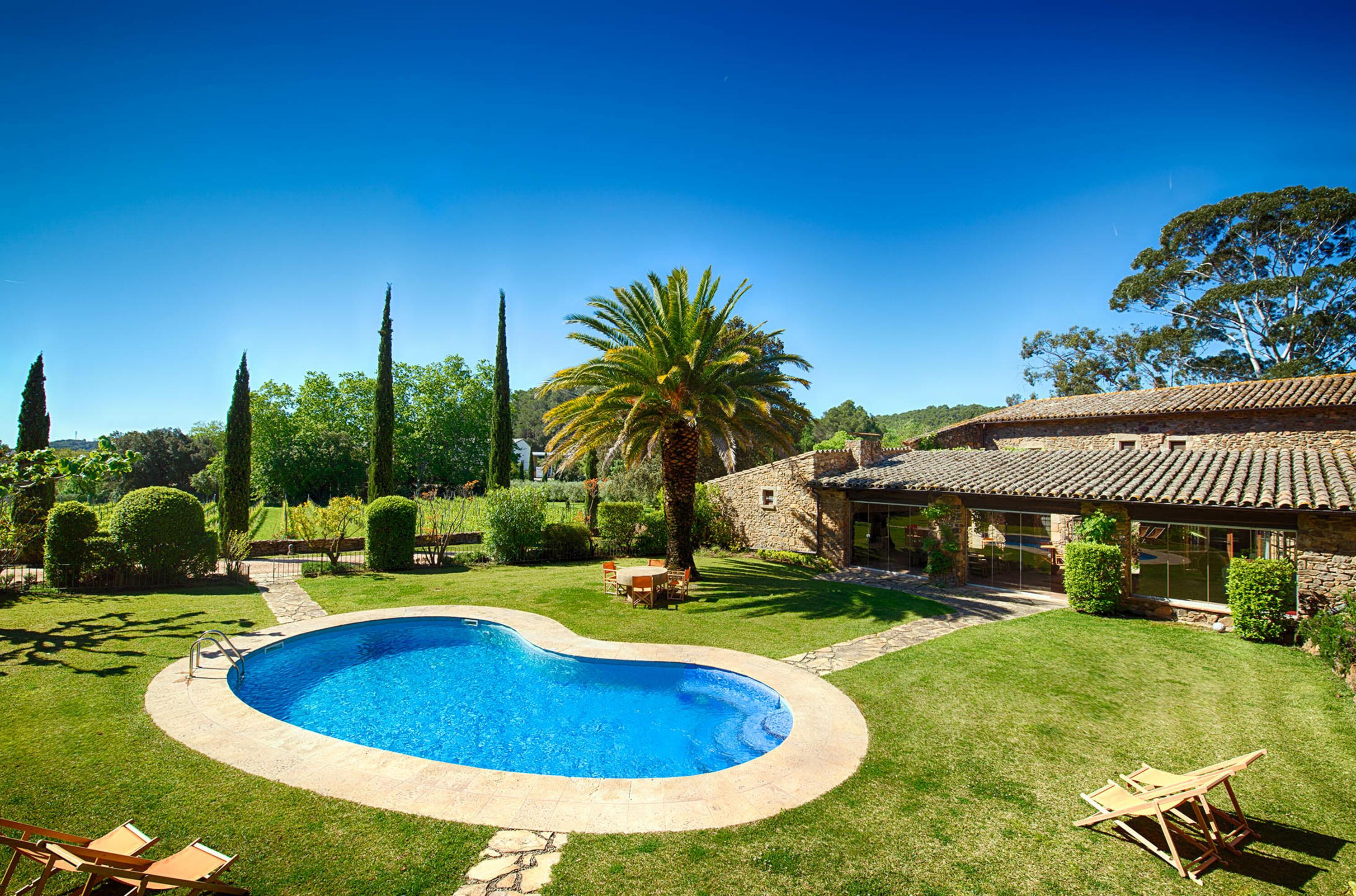 Mas Pagès Gran - Ruim appartement in de masia van een prachtig wijn in Palamos, Spanje voor 3 personen foto 8