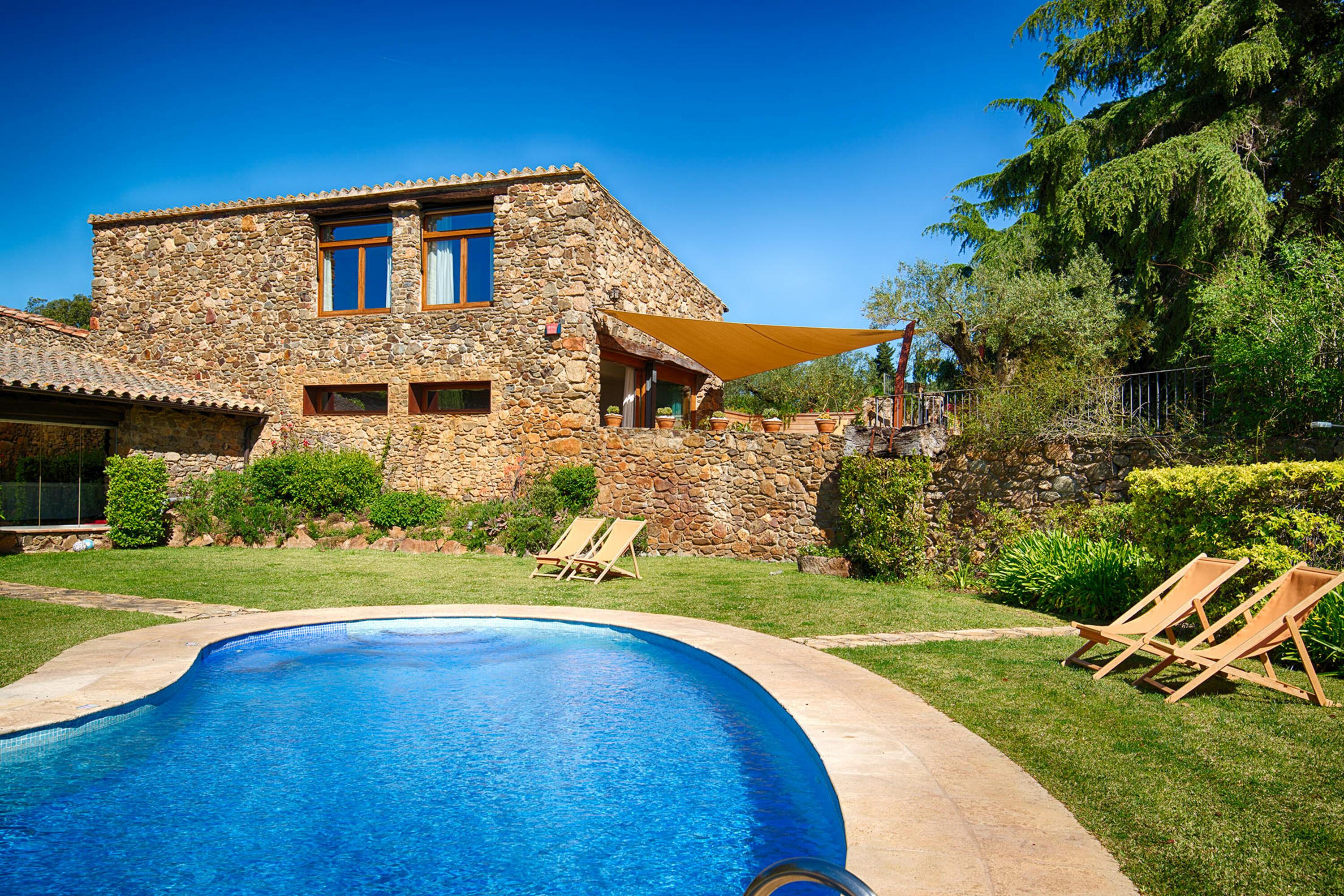 Mas Pagès Gran - Ruim appartement in de masia van een prachtig wijn in Palamos, Spanje voor 3 personen foto 4